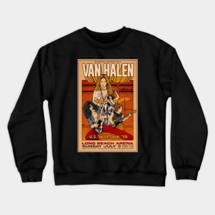 VAN HALEN MERCH VTG Crewneck Sweatshirt